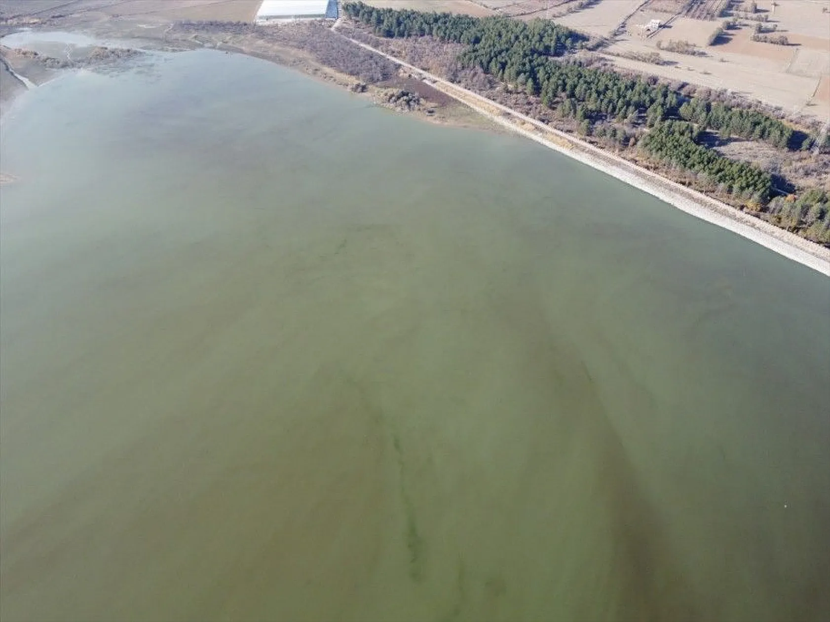 Su seviyesi son yağışlardan sonra arttı