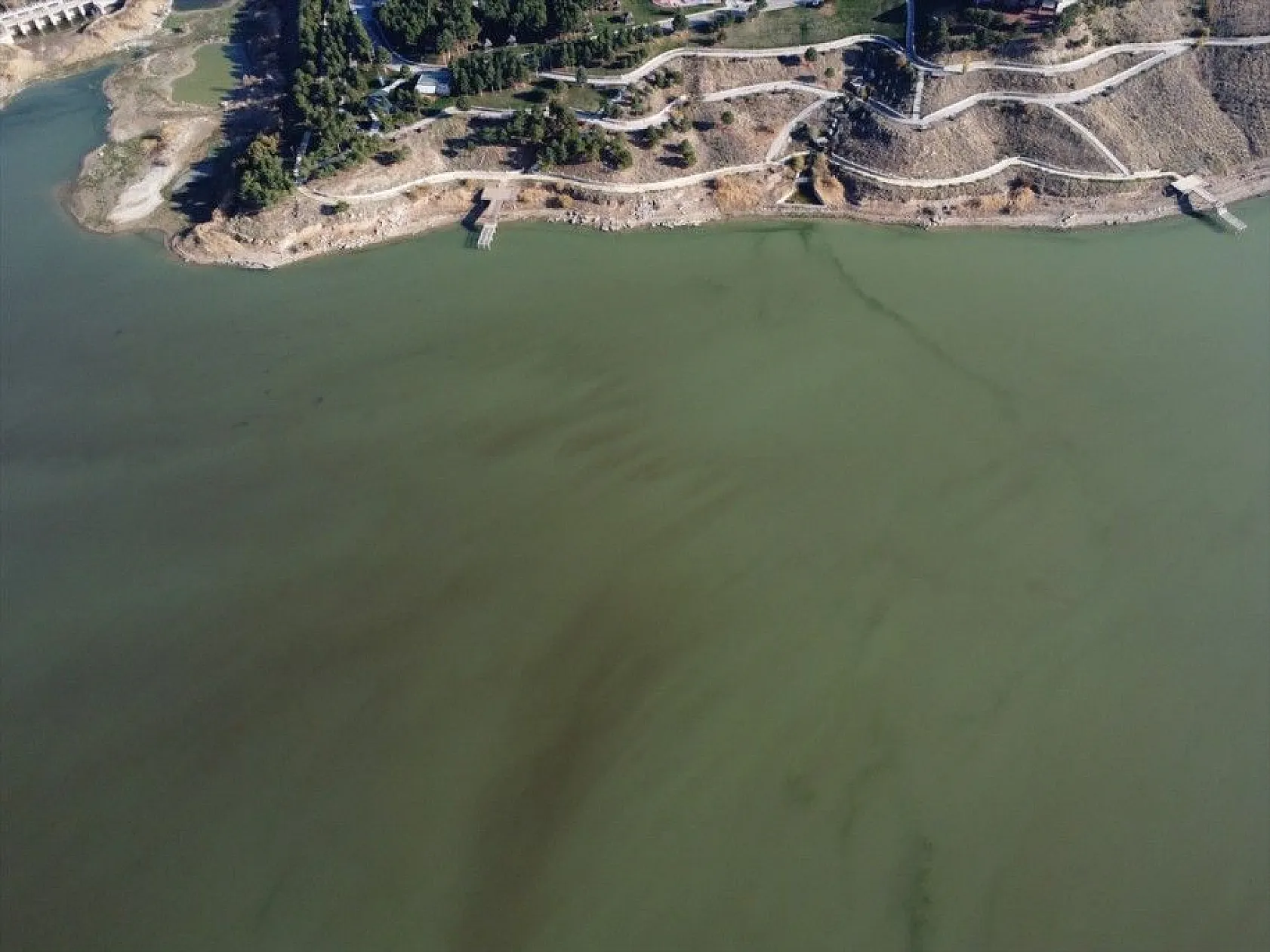 Su seviyesi son yağışlardan sonra arttı