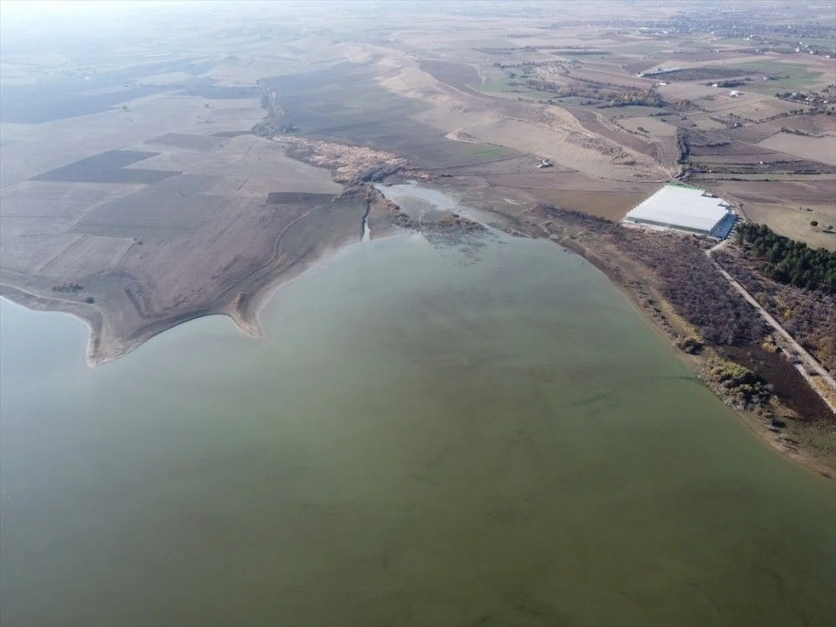 Su seviyesi son yağışlardan sonra arttı