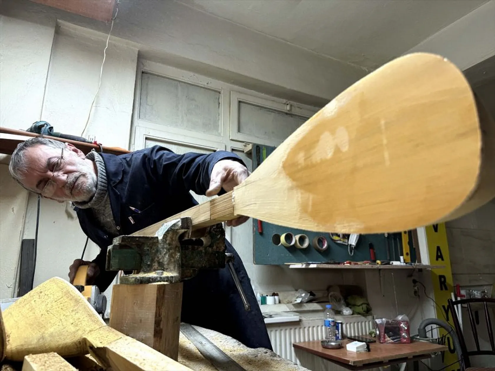 Elazığ'da bağlamaya adanmış bir ömür