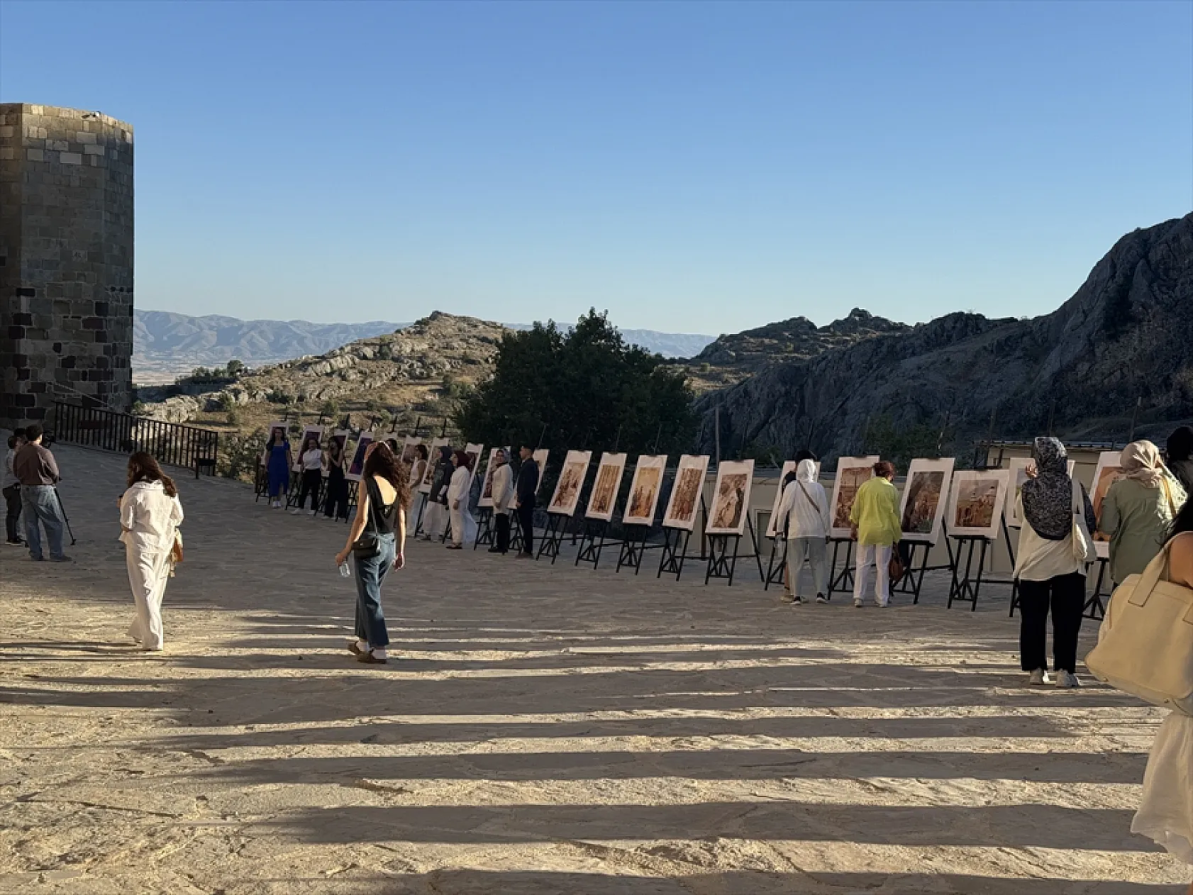 Harput Kalesi'nde Dede Korkut dijitalleşti