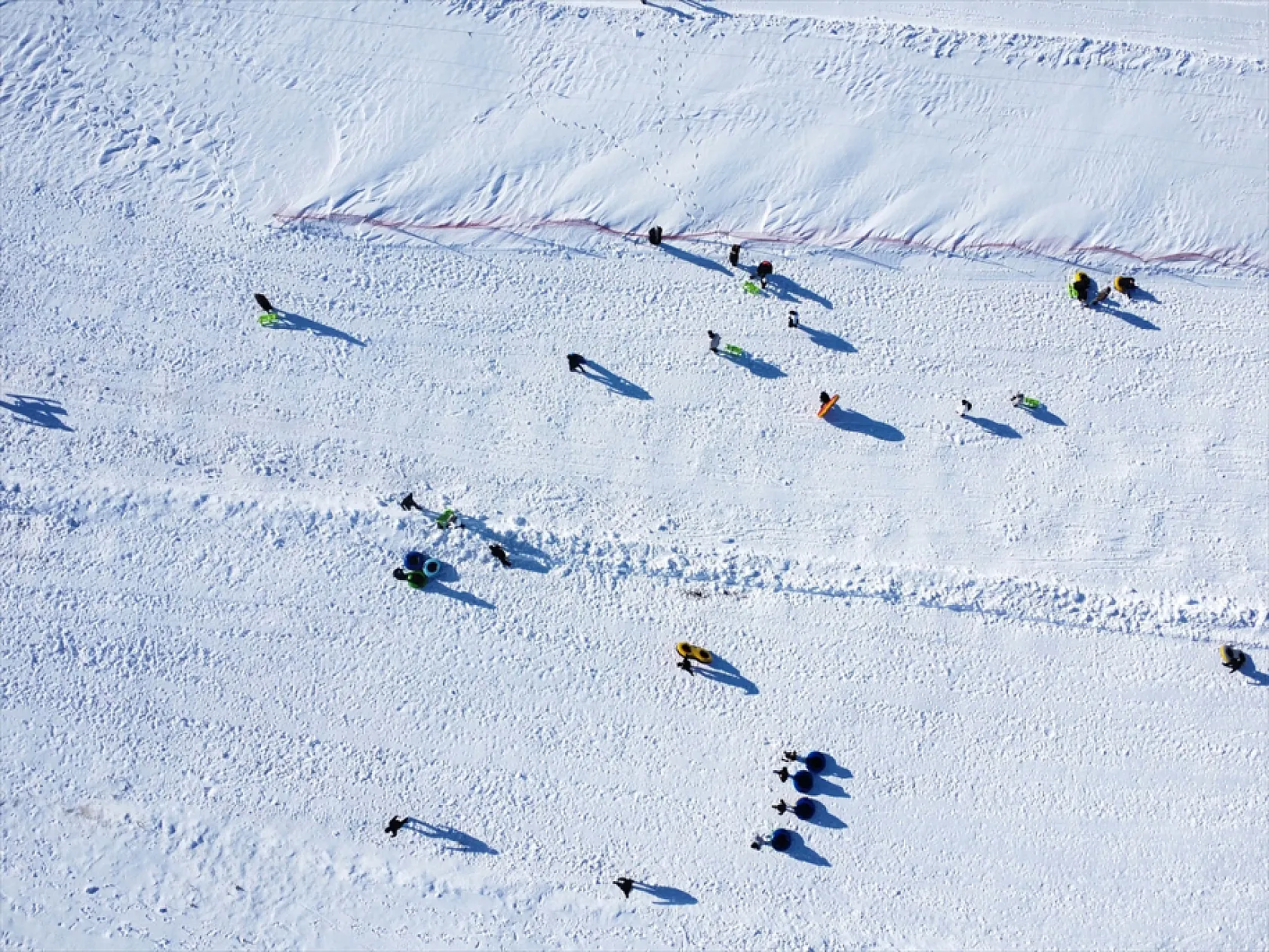 Hazarbaba'da yarıyıl tatili yoğunluğu yaşandı