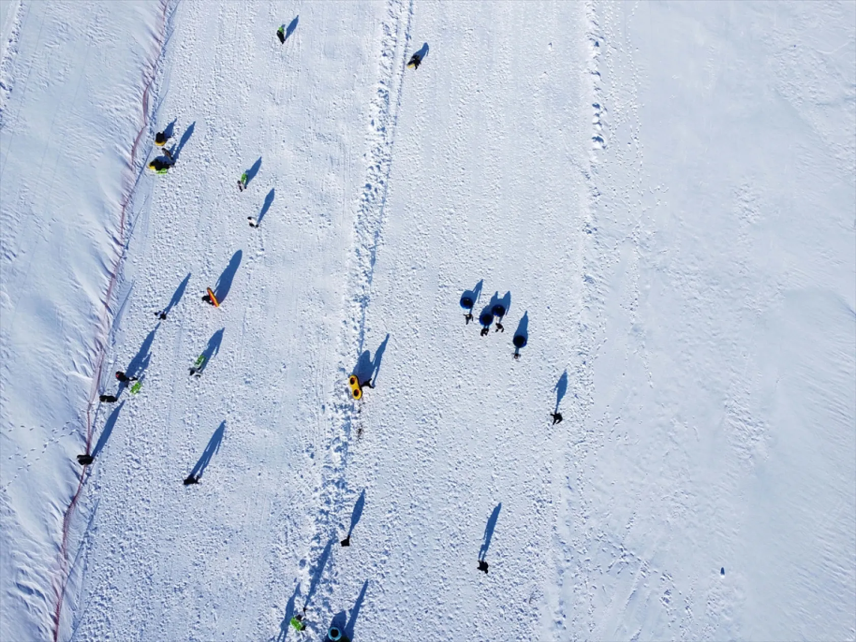 Hazarbaba'da yarıyıl tatili yoğunluğu yaşandı
