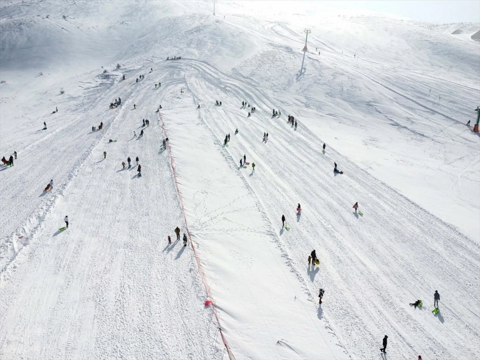 Hazarbaba'da yarıyıl tatili yoğunluğu yaşandı