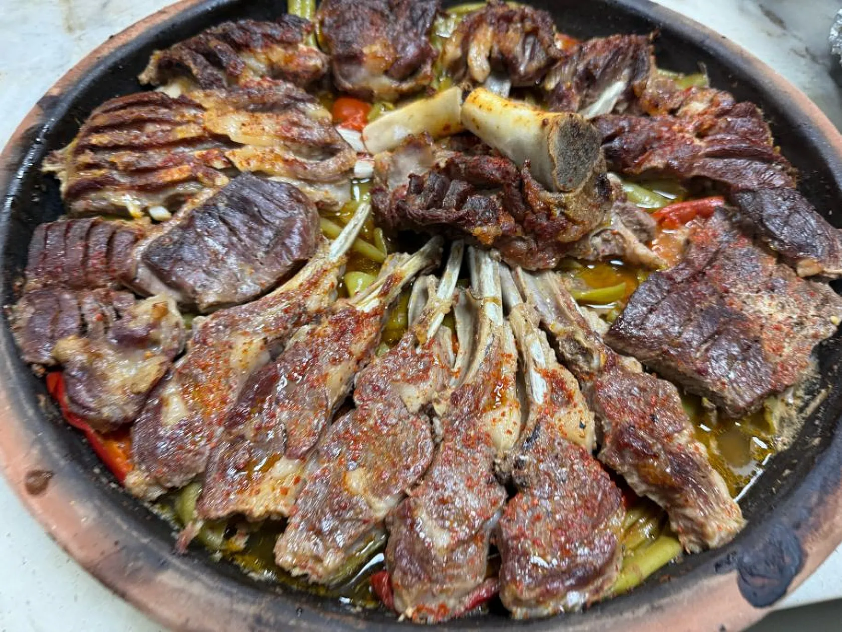 Elazığ'ın meşhur 'Palu Tava'sı iftar sofralarını süslüyor