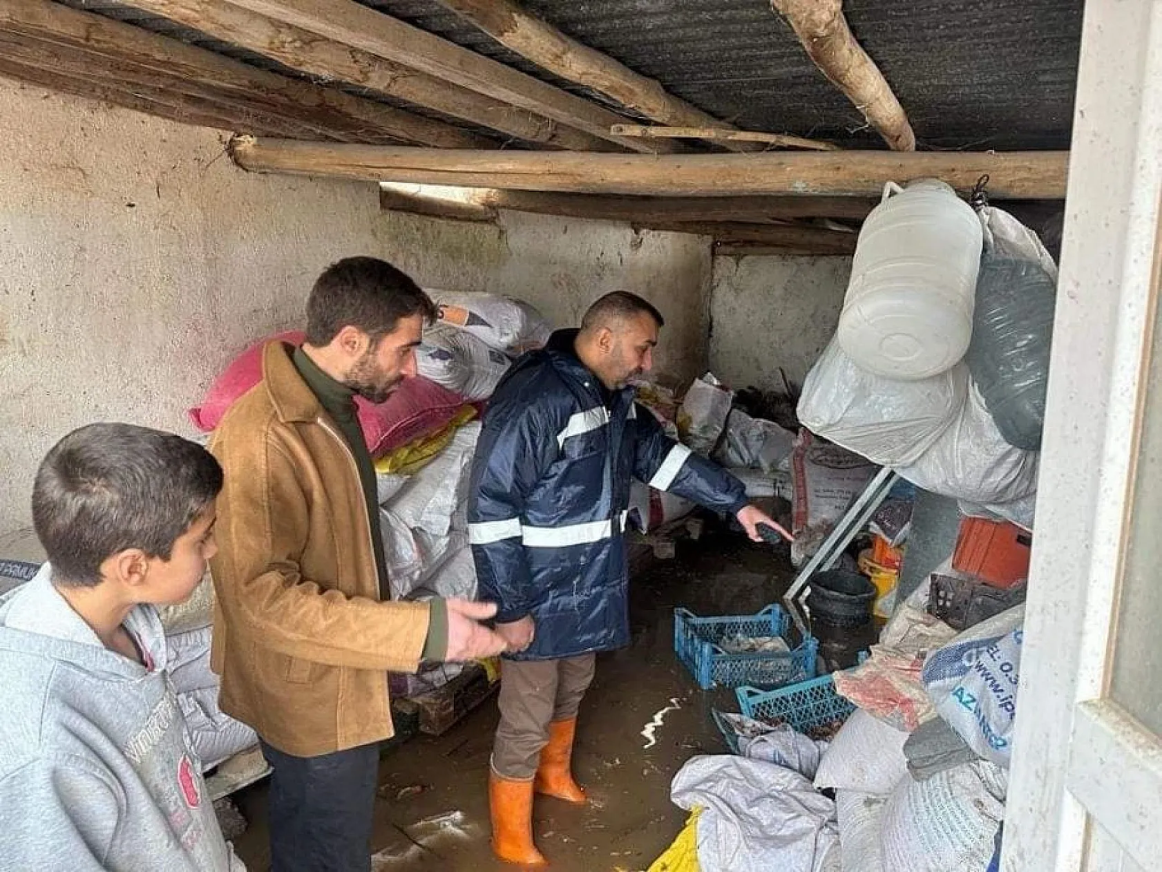 Elazığ'da tarım arazileri sular altında kaldı!