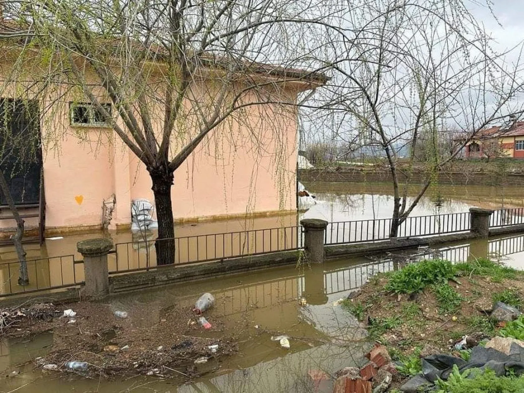 Elazığ'da tarım arazileri sular altında kaldı!