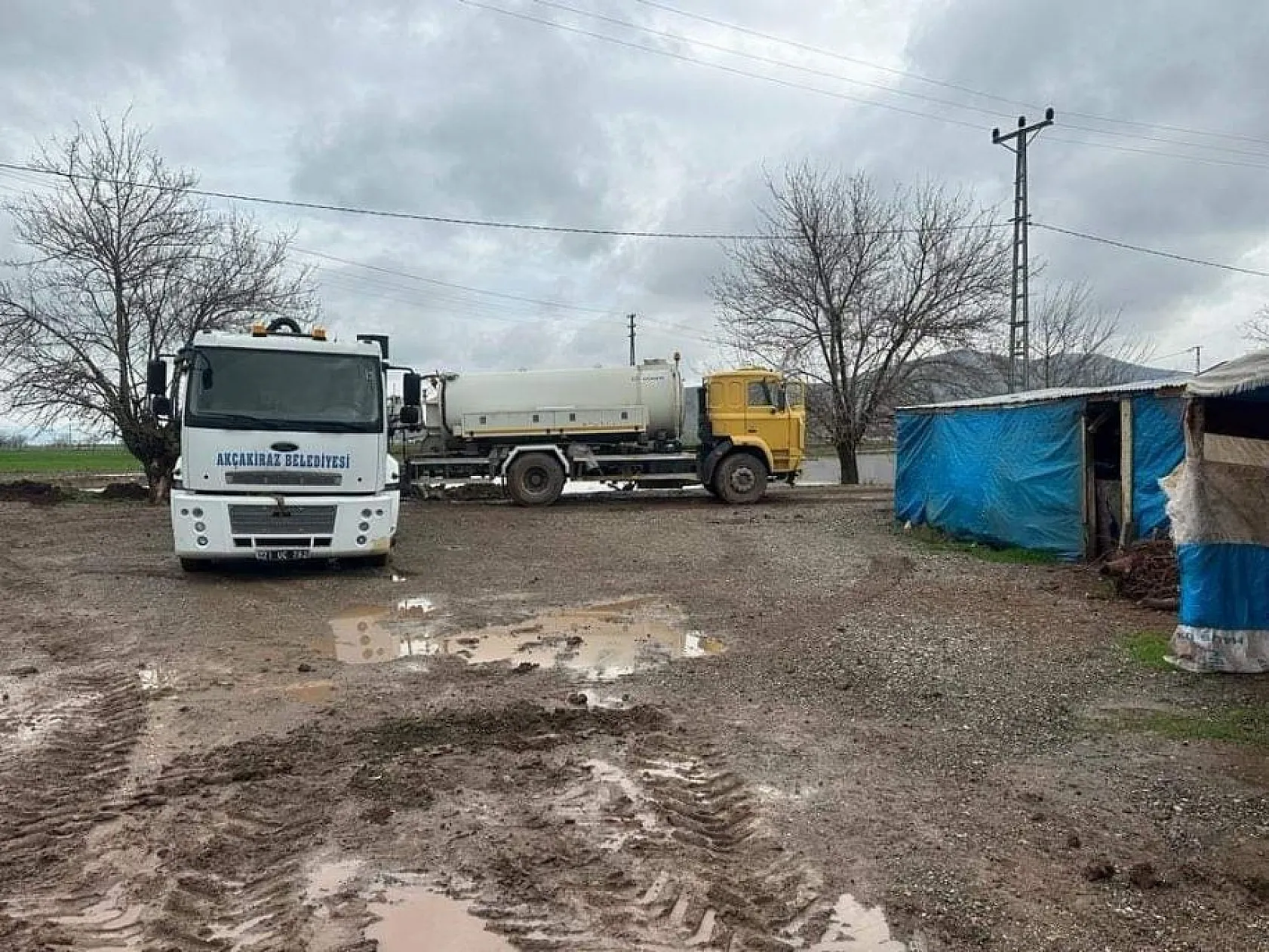 Elazığ'da tarım arazileri sular altında kaldı!