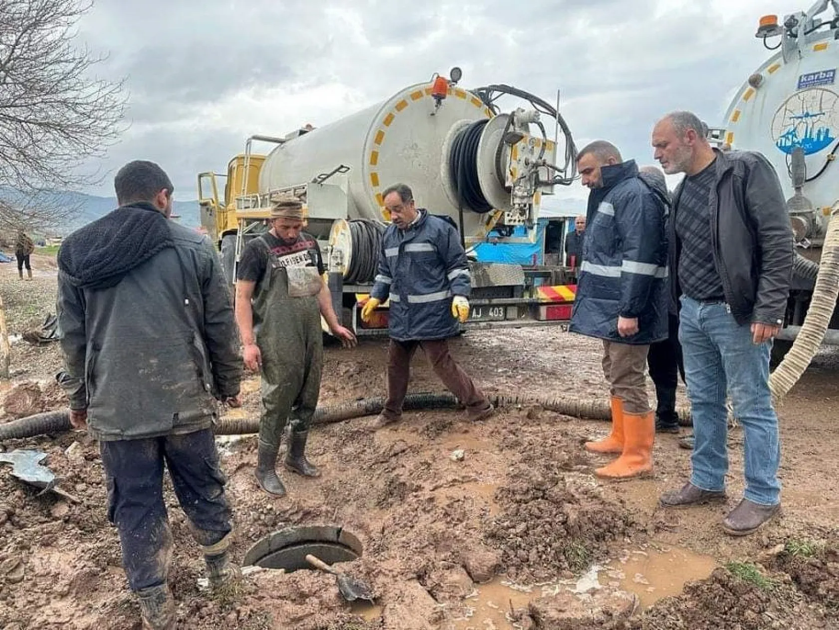Elazığ'da tarım arazileri sular altında kaldı!