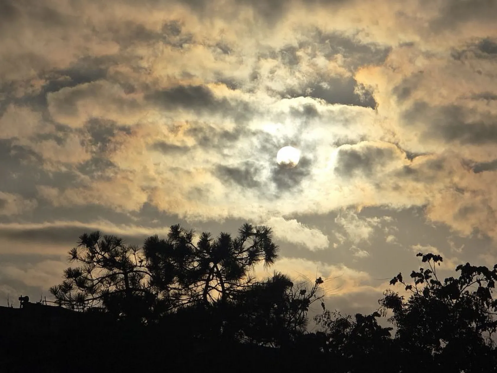 Elazığ gökyüzünde görsel şölen