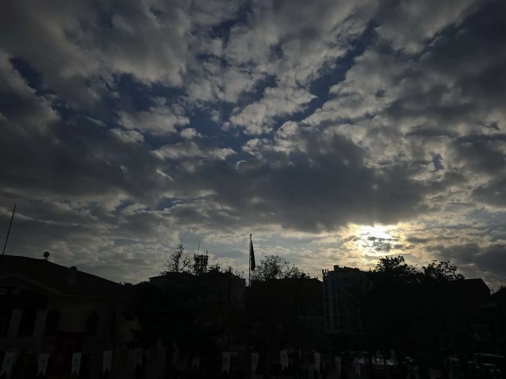 Elazığ gökyüzünde görsel şölen