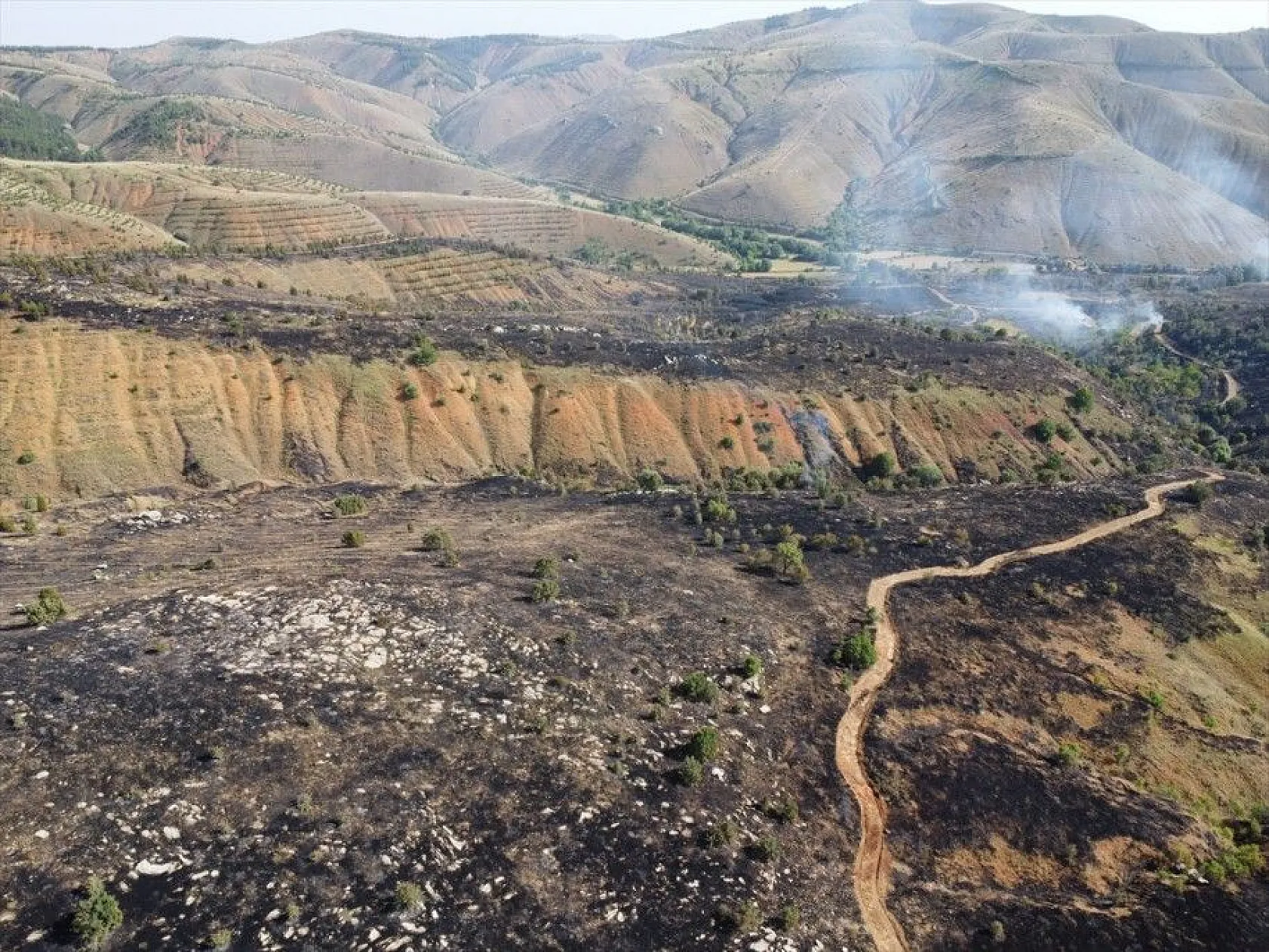 Elazığ'da yangın kontrol altına alındı