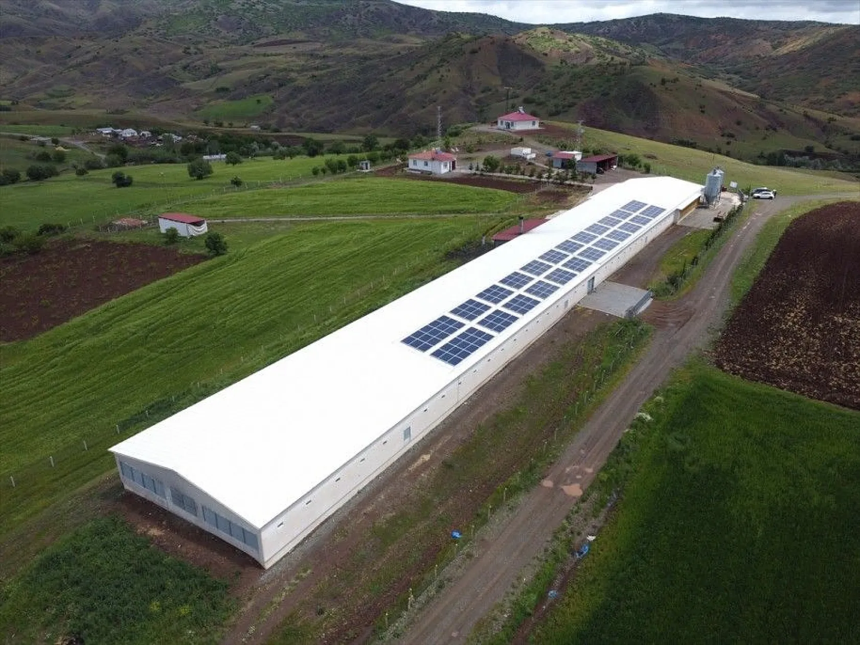 Gurbetten geldiği köyüne can verdi