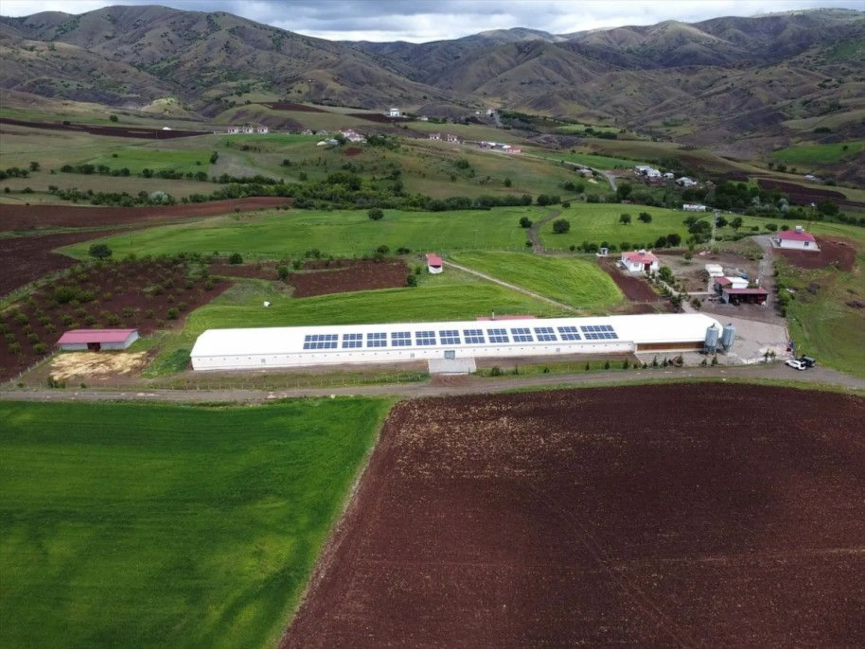 Gurbetten geldiği köyüne can verdi