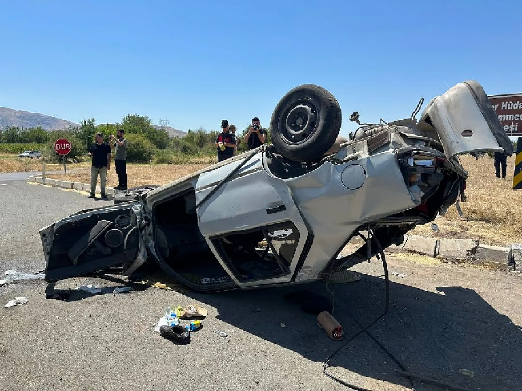 Elazığ-Bingöl yolunda feci kaza!
