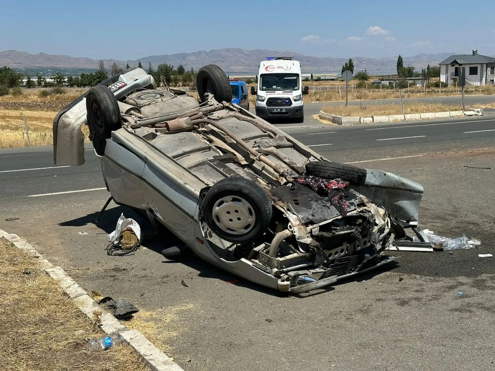 Elazığ-Bingöl yolunda feci kaza!