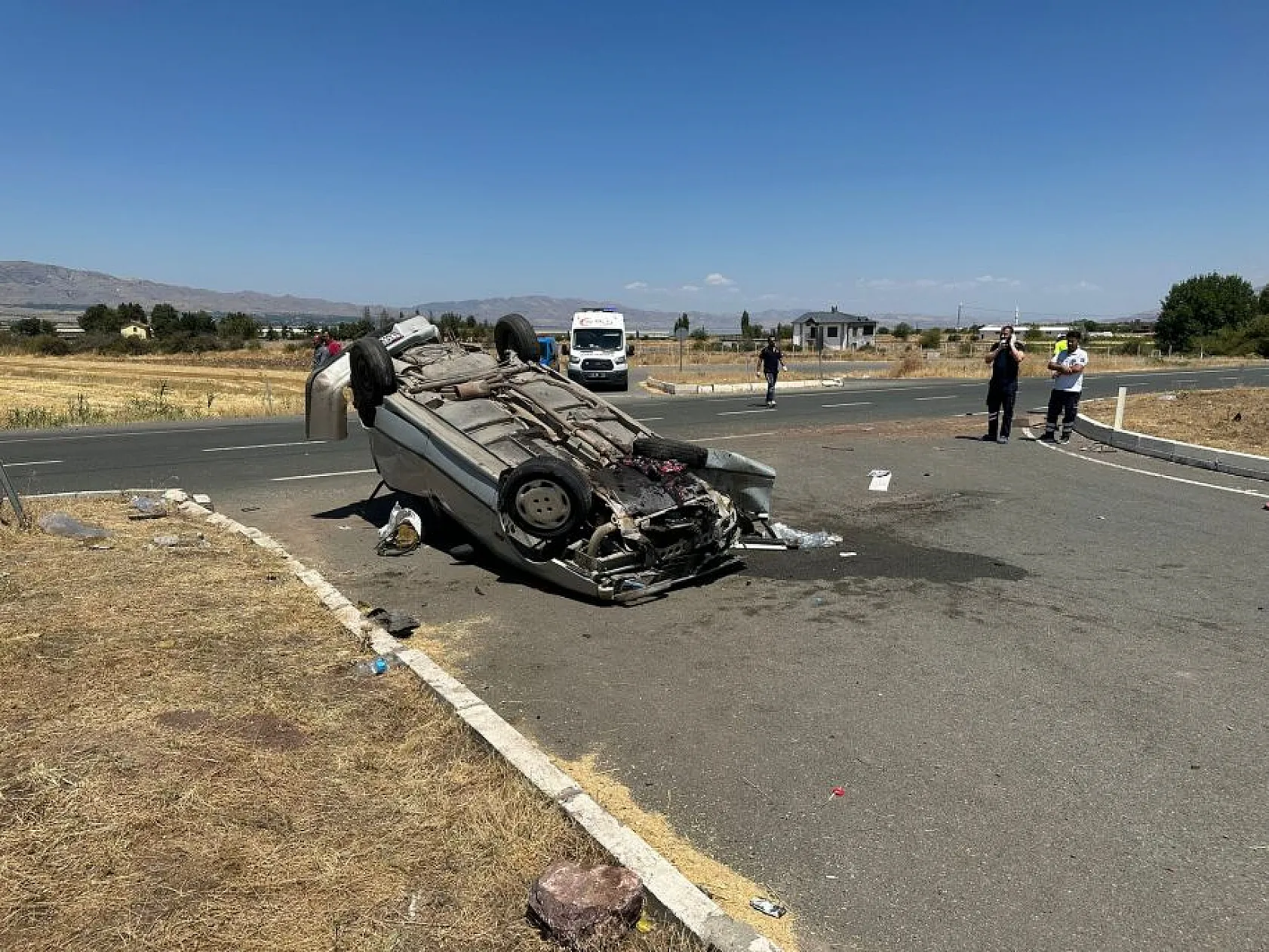 Elazığ-Bingöl yolunda feci kaza!