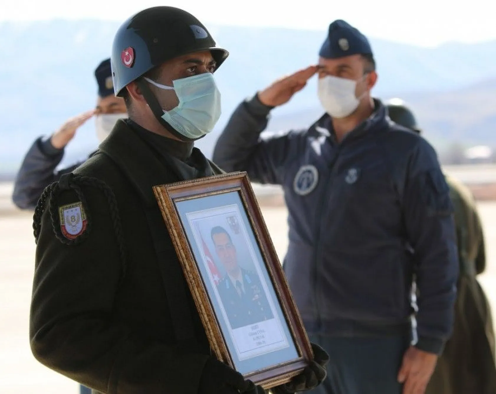 11 şehit Elazığ'dan törenle Ankara'ya uğurlandı