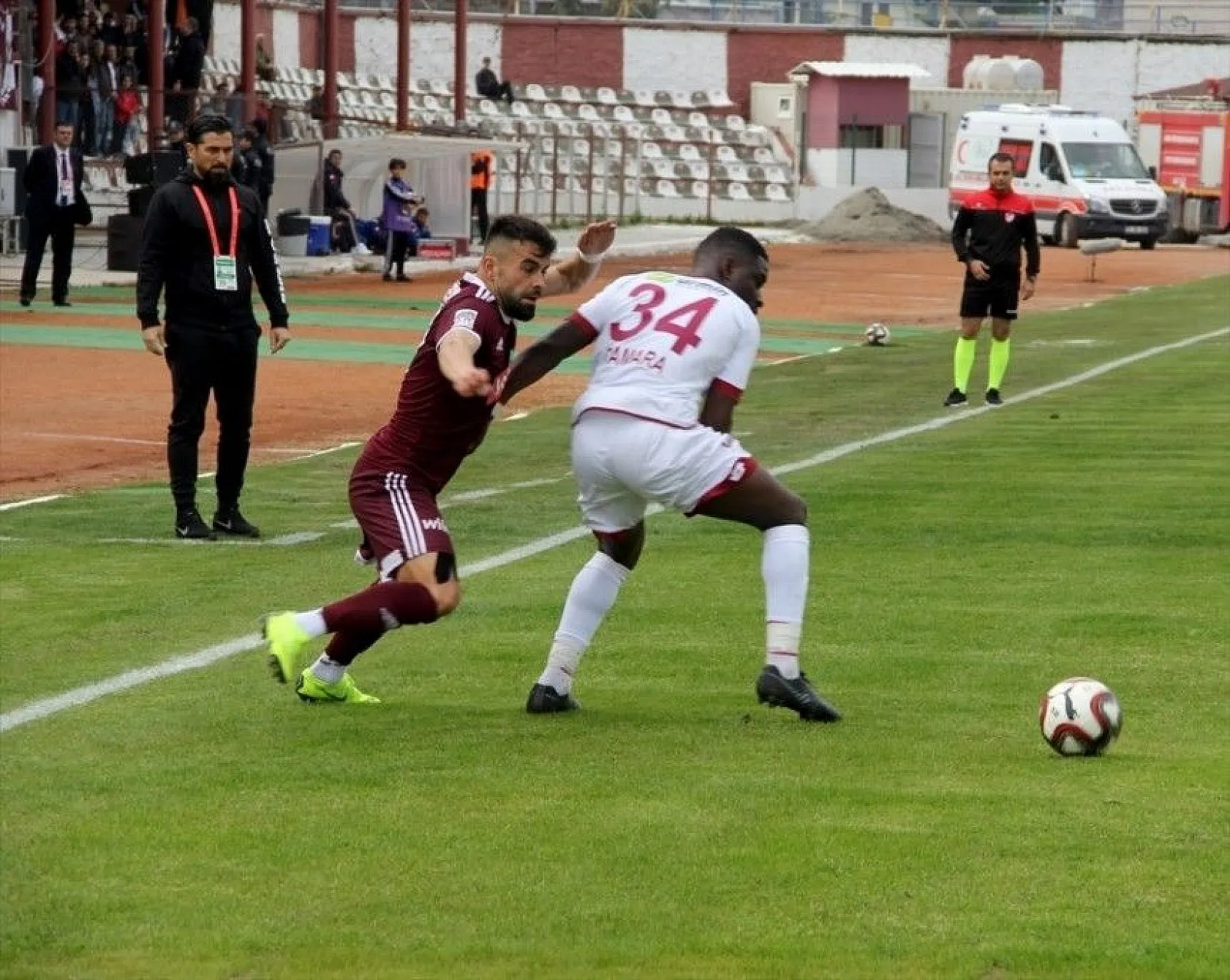 Hatayspor - Elazığspor maçından kareler