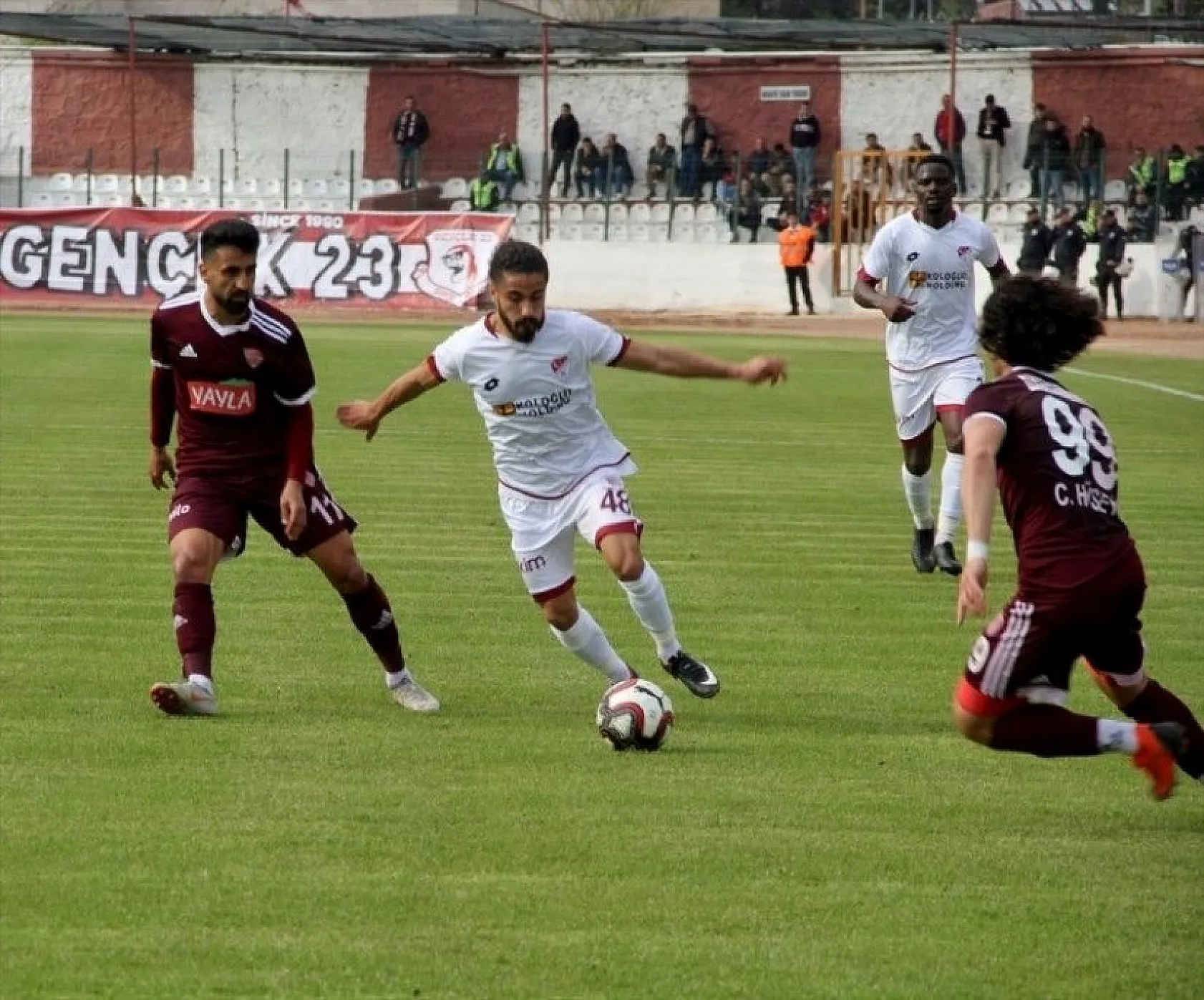 Hatayspor - Elazığspor maçından kareler