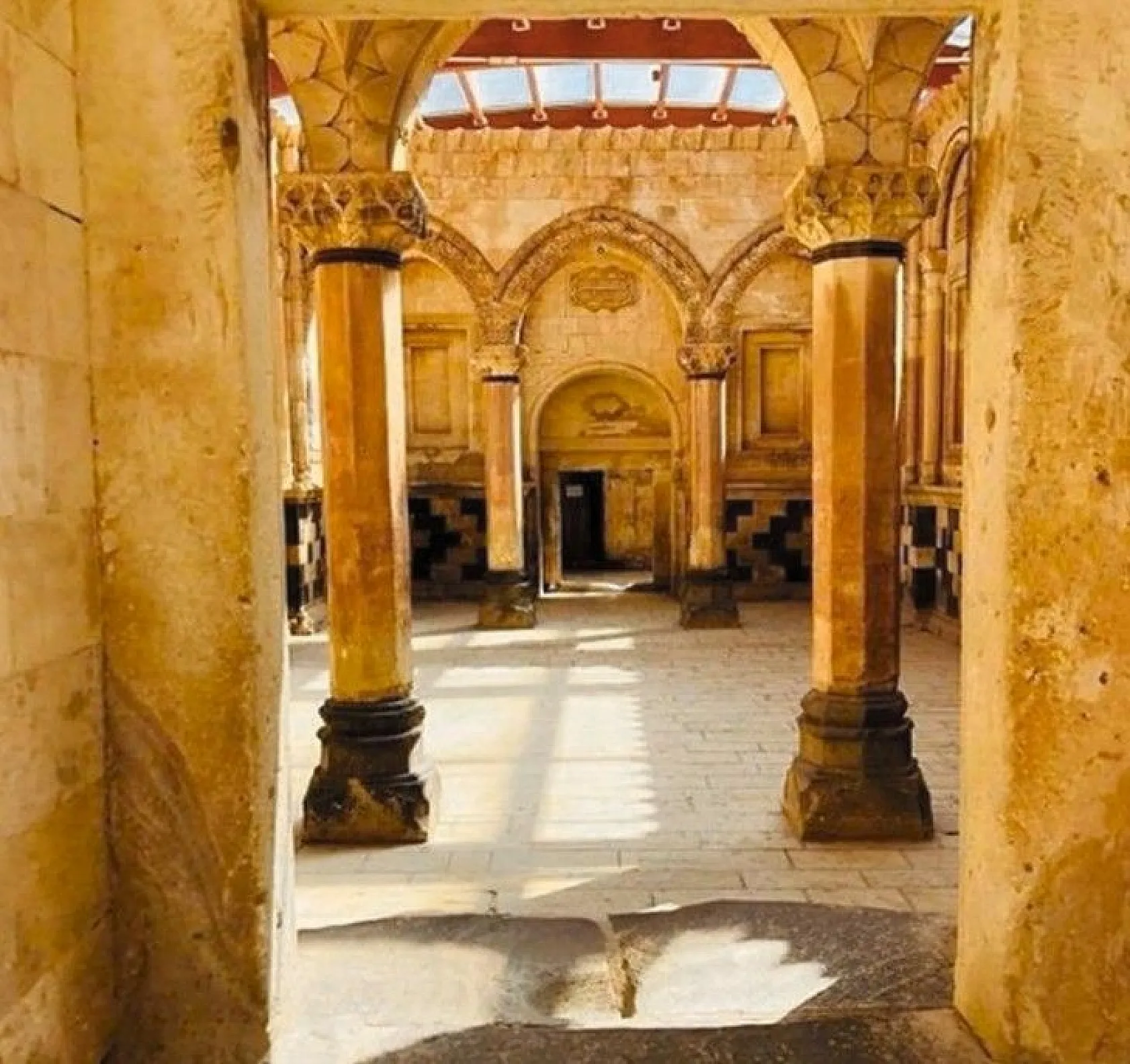 Tarihi sarayda Sonbahar yoğunluğu