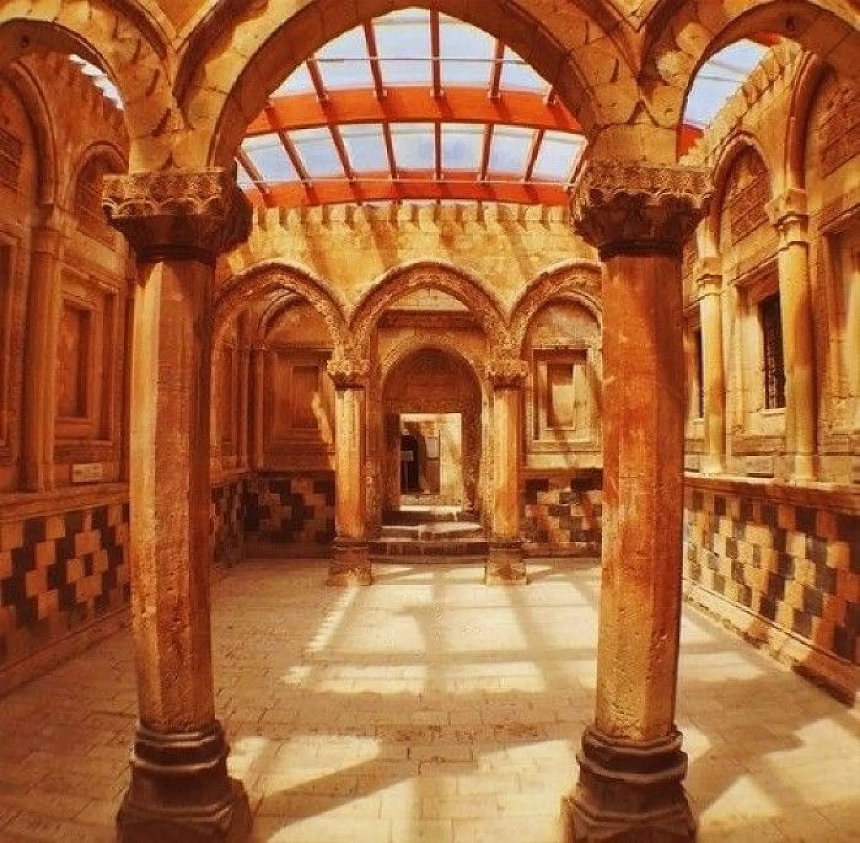 Tarihi sarayda Sonbahar yoğunluğu