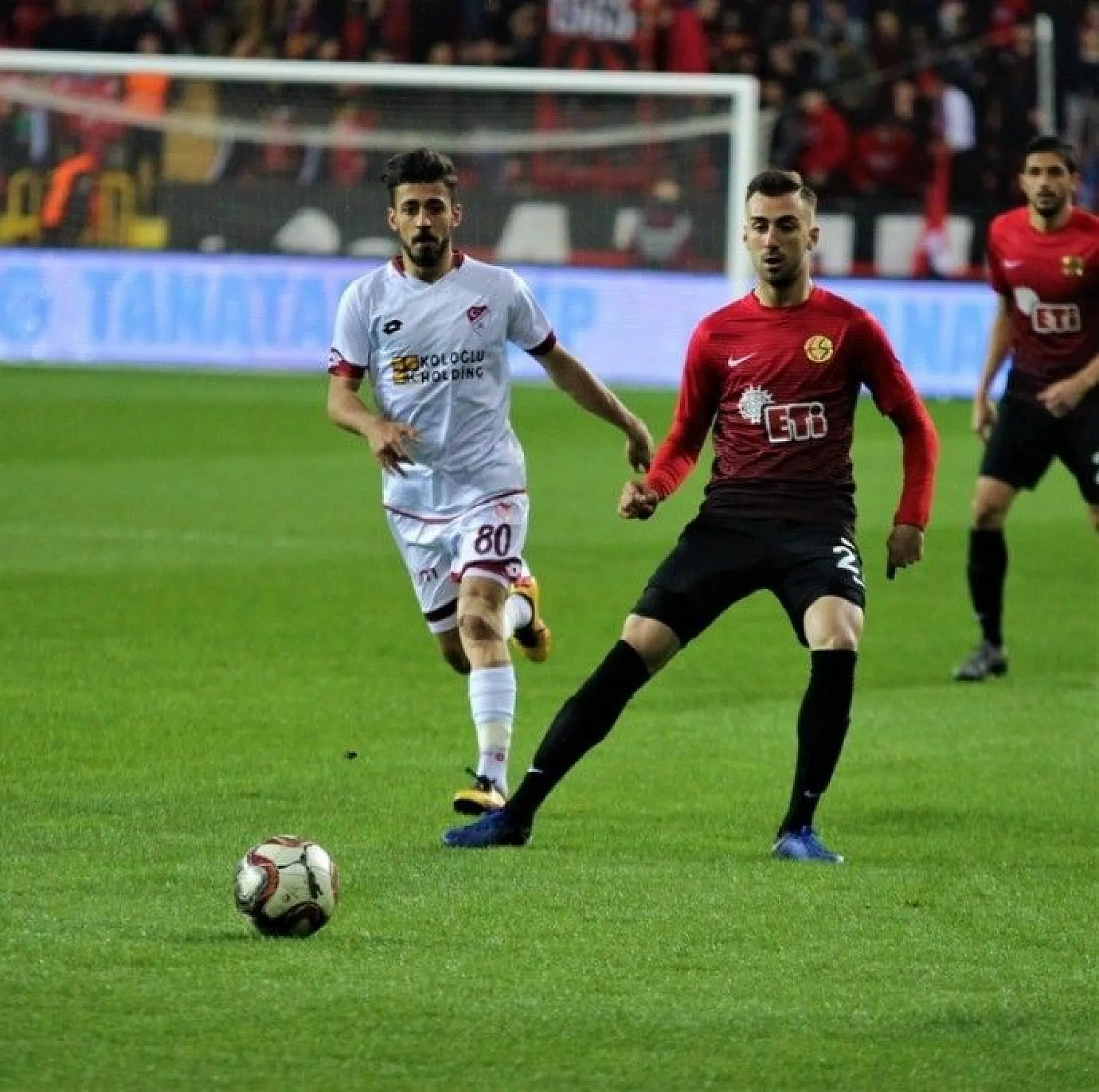 Eskişehirspor - Elazığspor maçından çok özel kareler