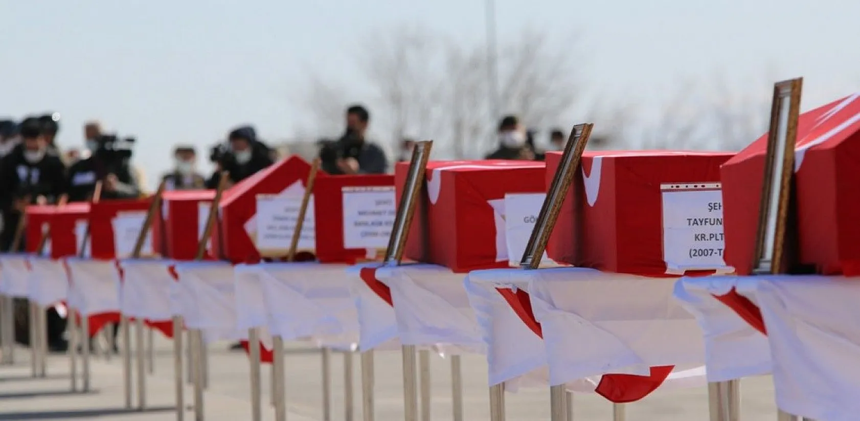 11 şehit Elazığ'dan törenle Ankara'ya uğurlandı