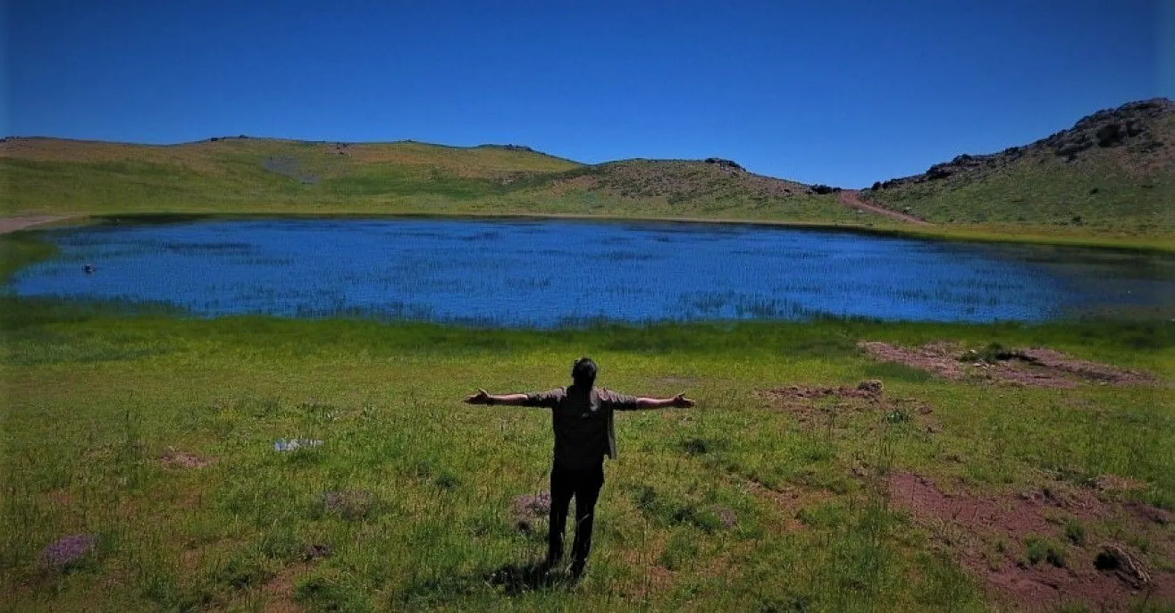 Kalp Gölü tamamen kurudu