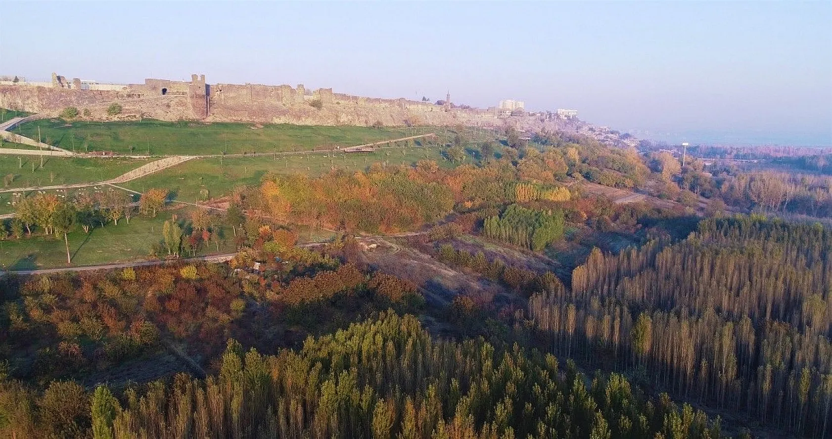 Diyarbakır'da sonbahar güzellikleri