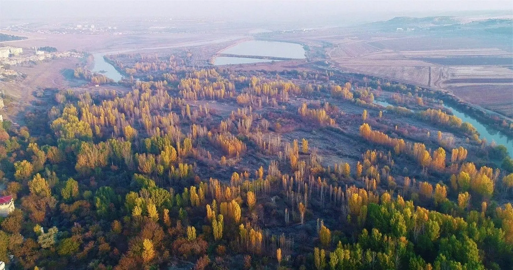 Diyarbakır'da sonbahar güzellikleri