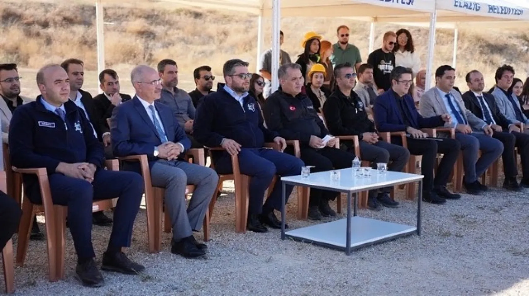 Gönüllülerle tatbikat