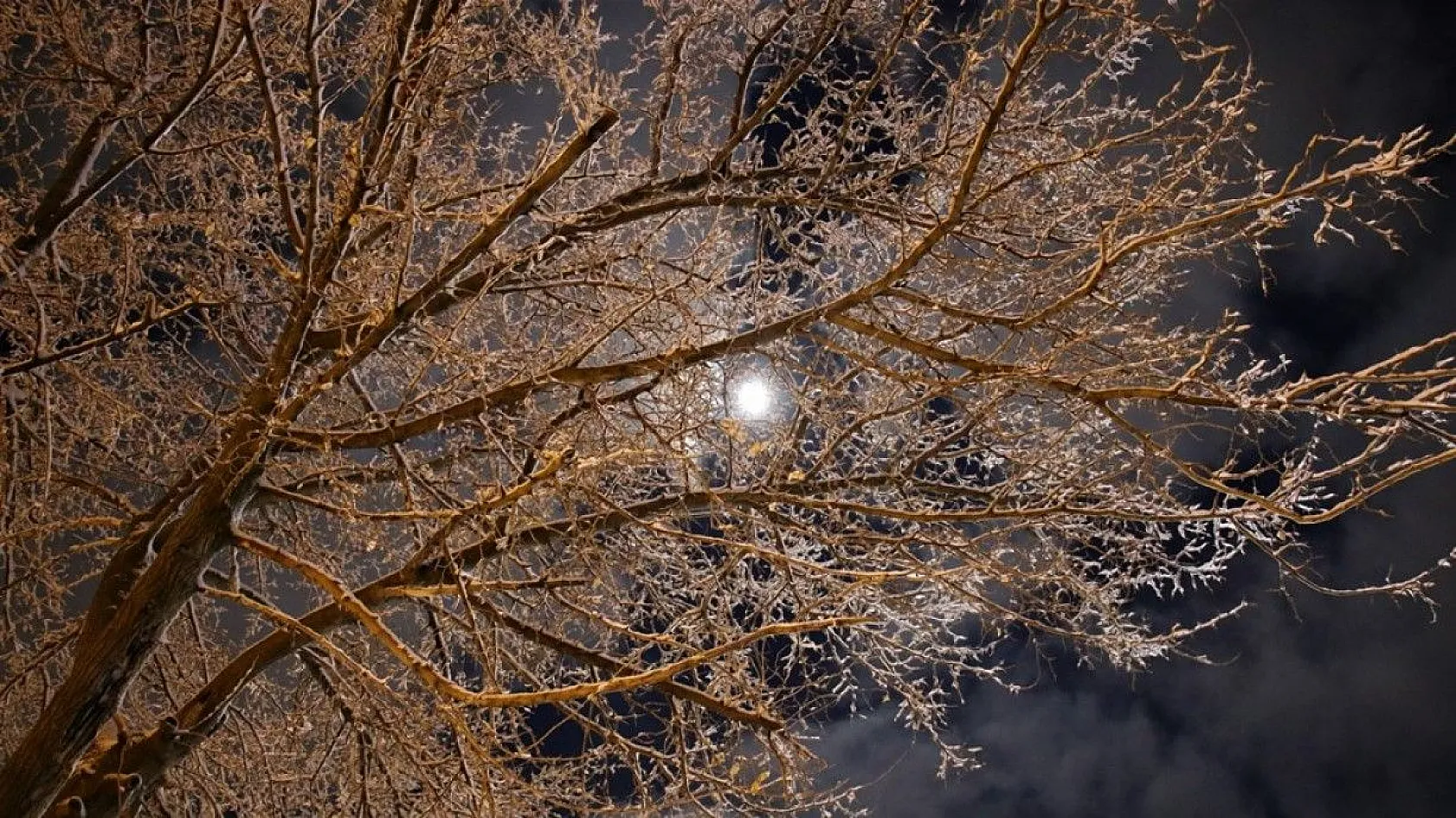 Karla kaplanan Harput'ta görsel şölen