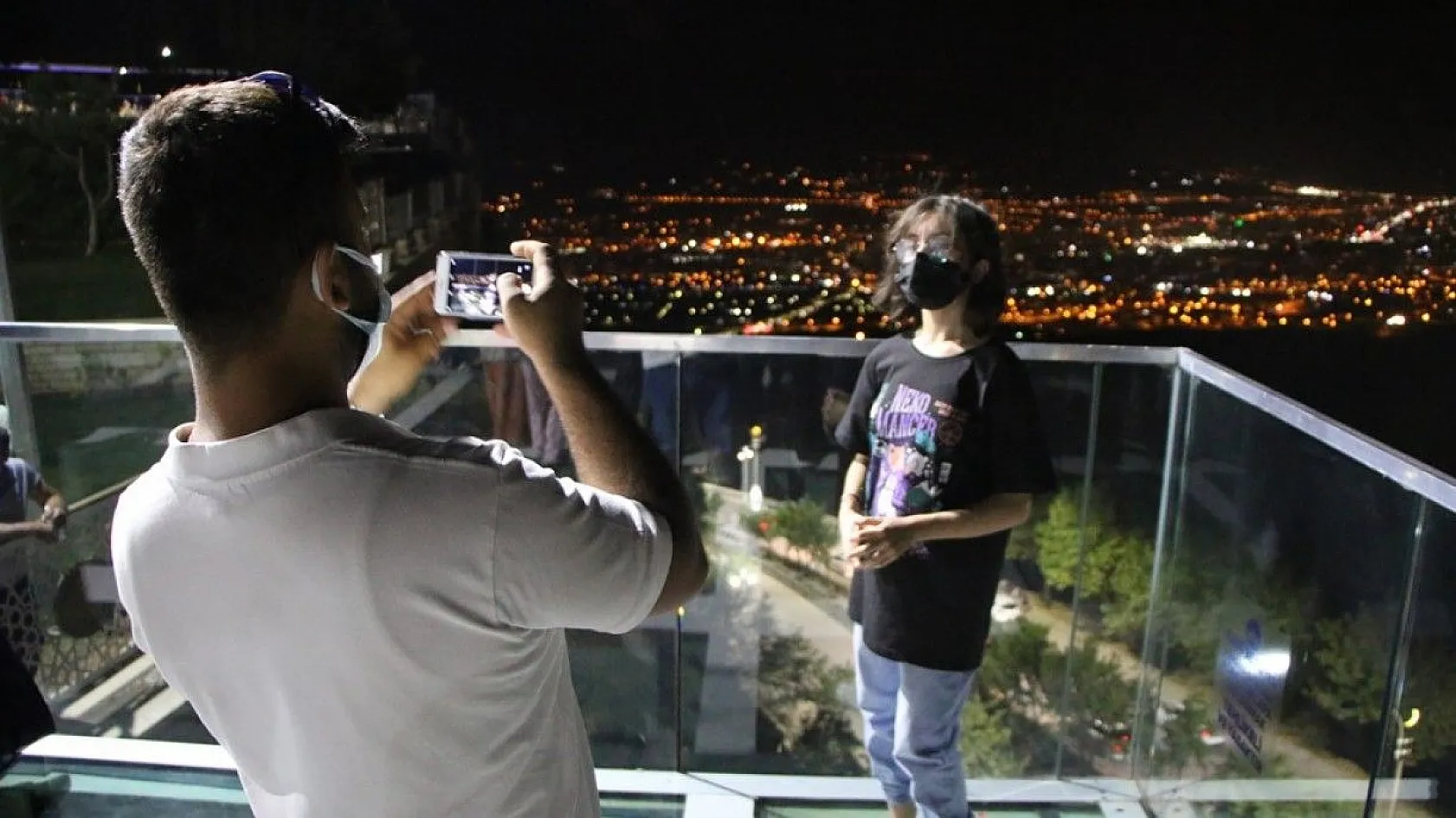 Cam Seyir Terası açıldı