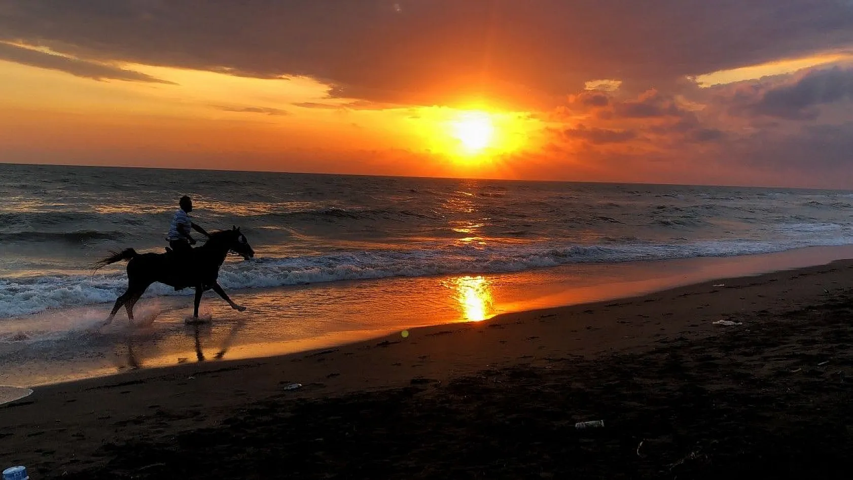 Samandağ'da gün batımı