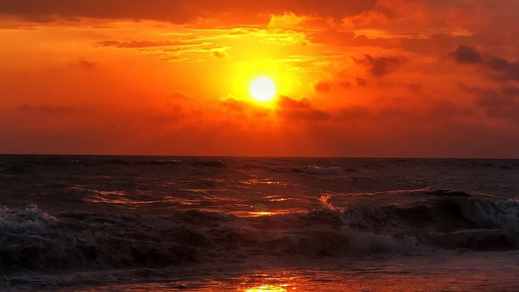Samandağ'da gün batımı