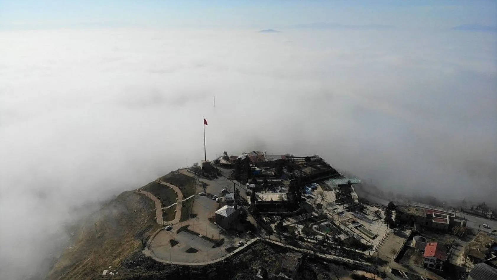 Elazığ'da eşsiz manzara