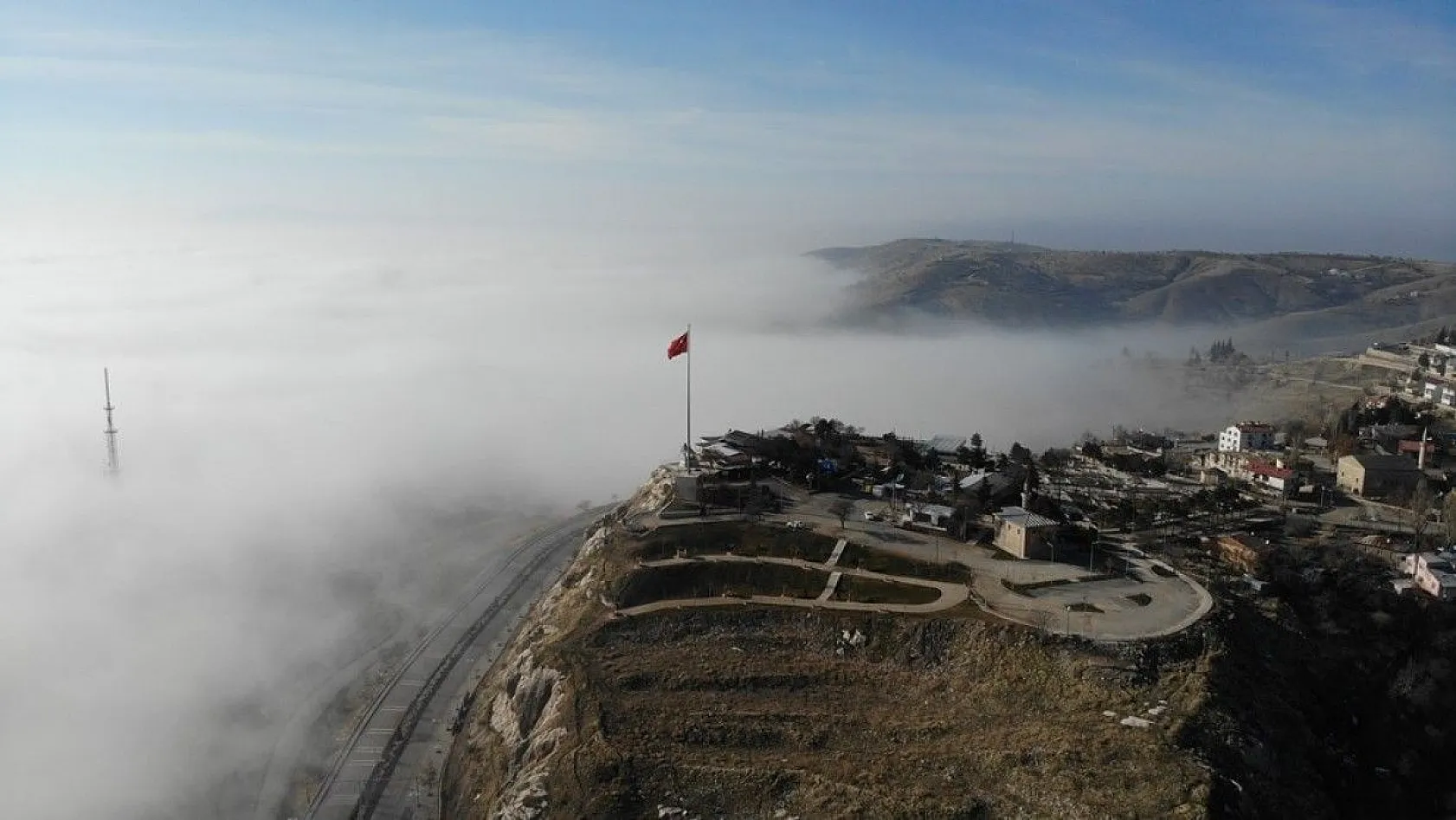 Elazığ'da eşsiz manzara