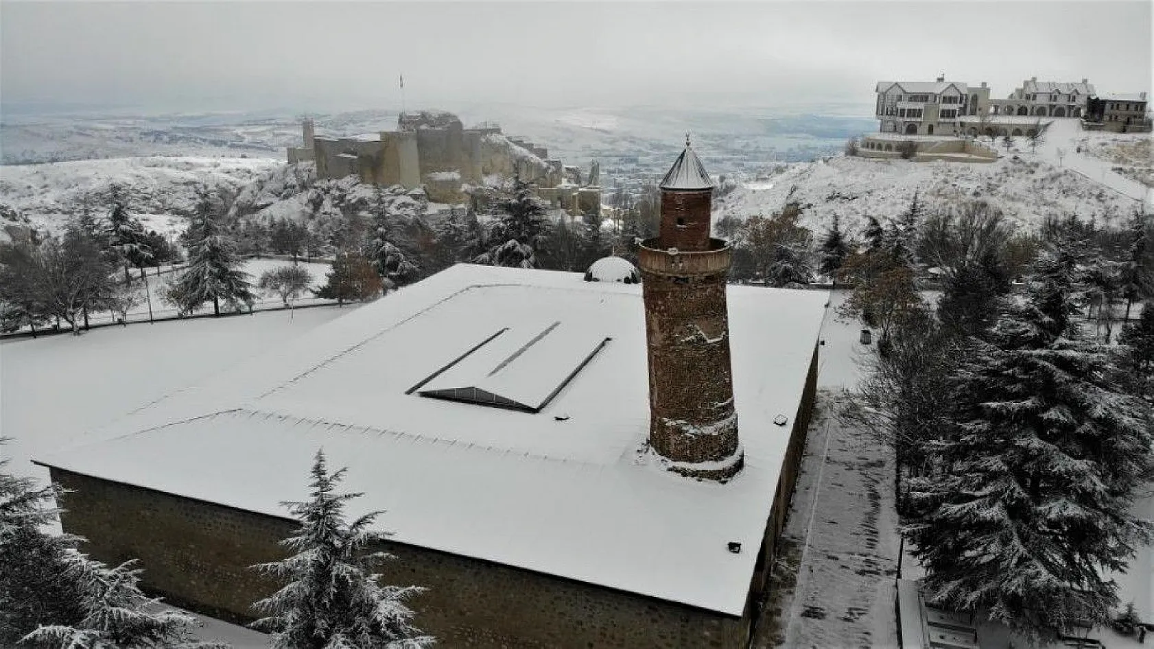 Harput'ta kartpostallık görüntüler oluştu