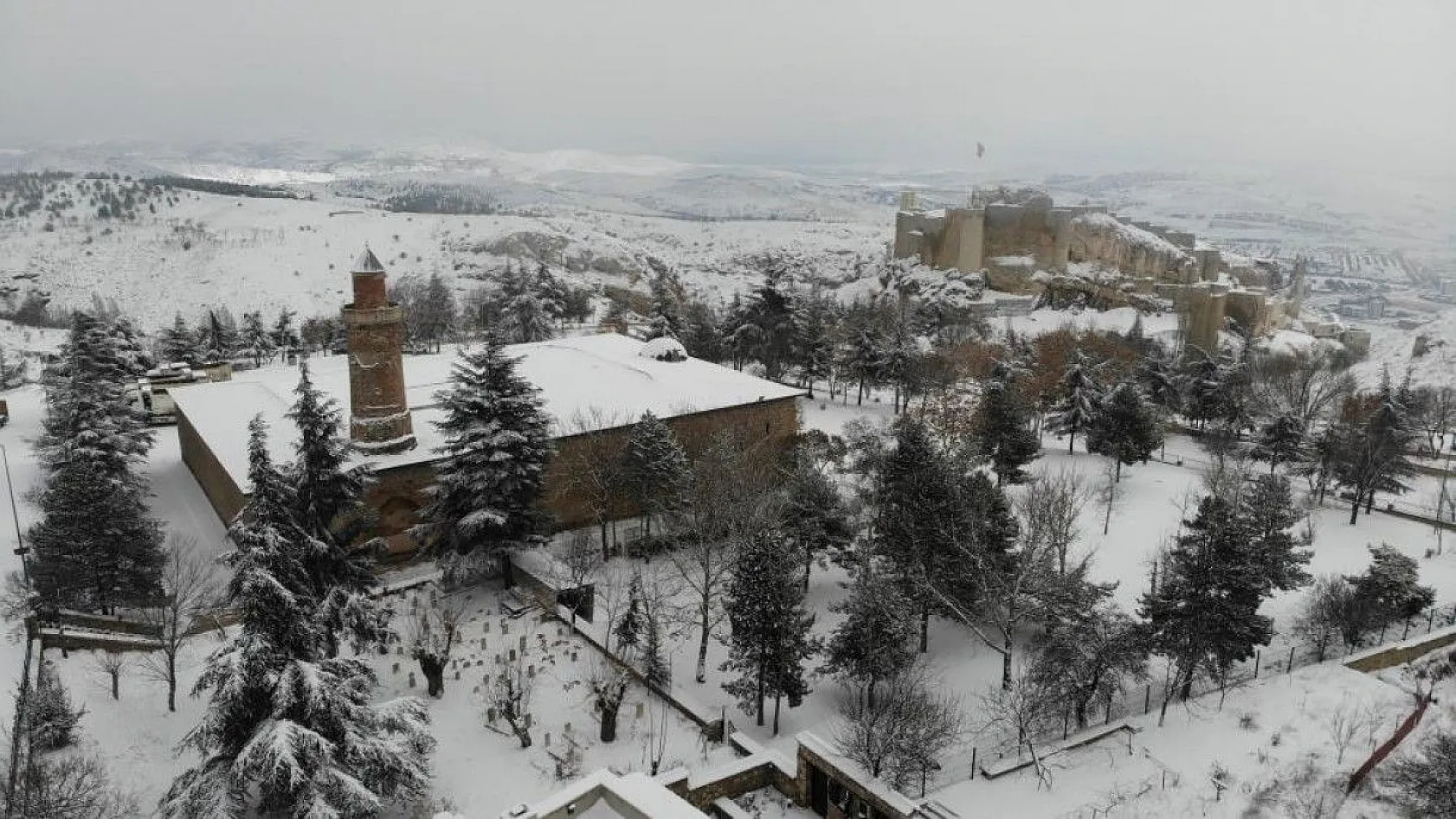 Harput'ta kartpostallık görüntüler oluştu