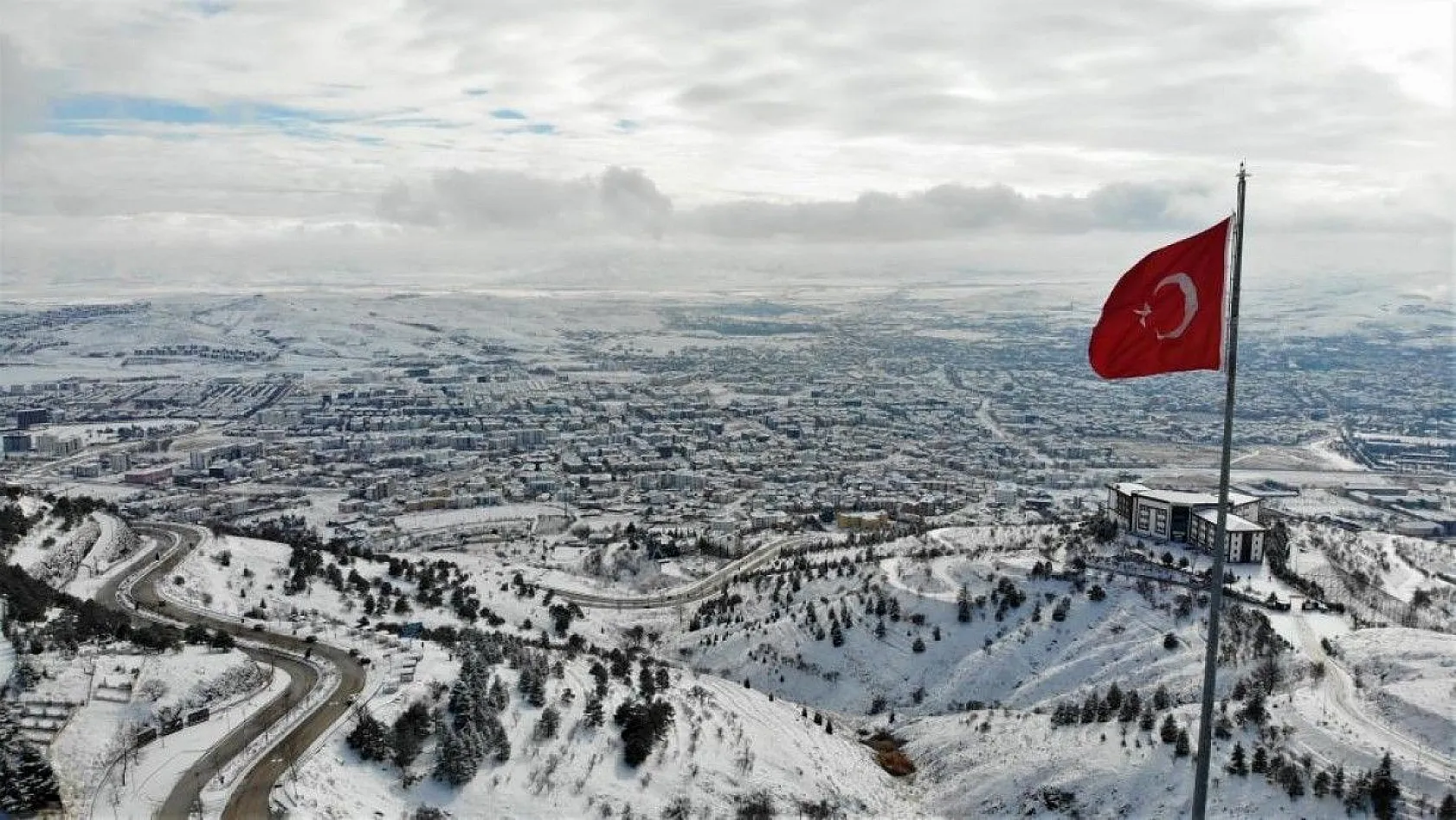 Harput'ta kartpostallık görüntüler oluştu