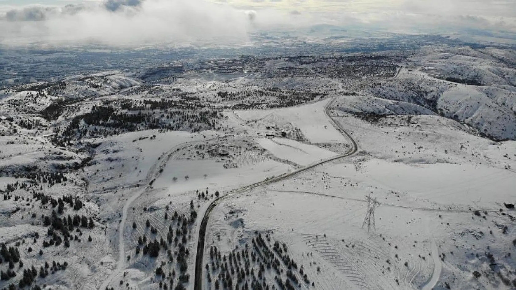 Harput'ta kartpostallık görüntüler oluştu