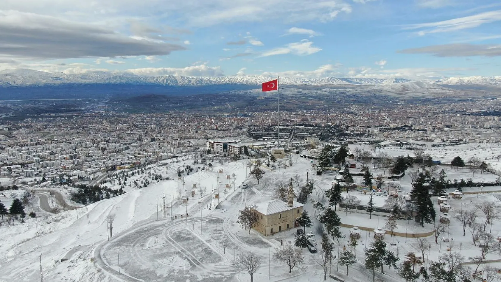 Harput'ta kartpostallık görüntüler oluştu