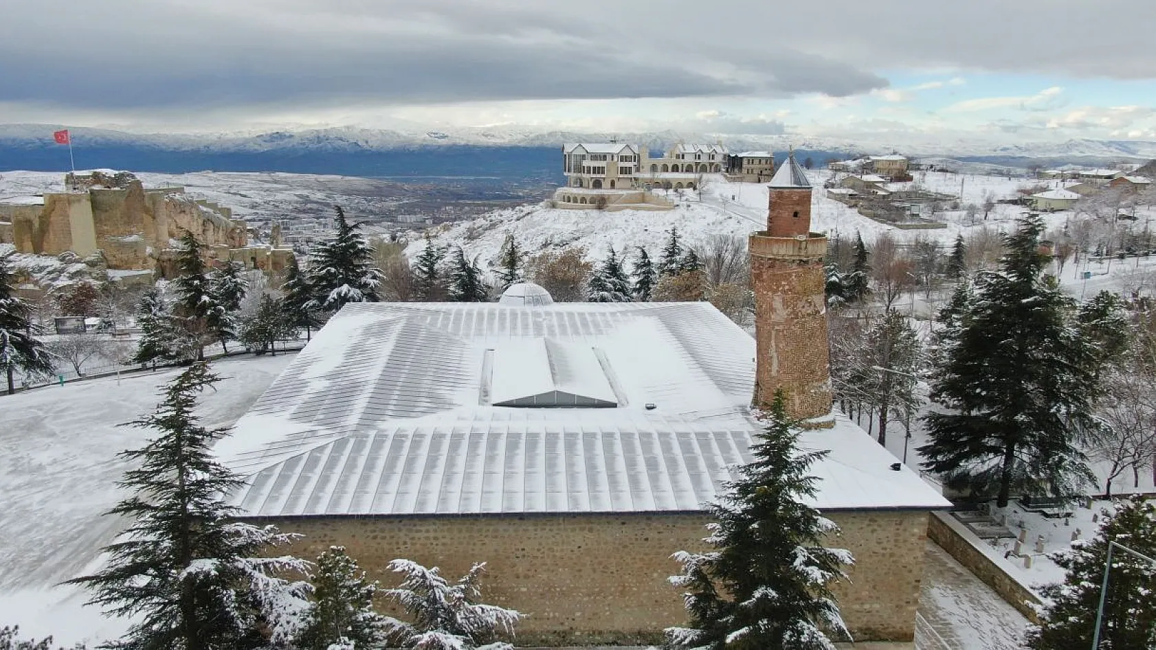 Harput'ta kartpostallık görüntüler oluştu