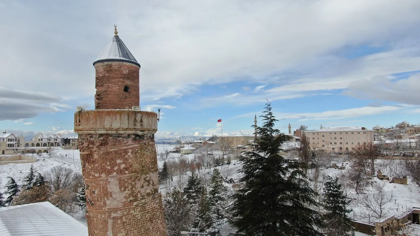 Harput'ta kartpostallık görüntüler oluştu