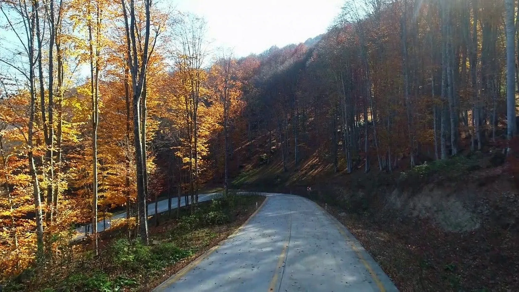 Nebiyan Dağı sonbaharda bir başka güzel