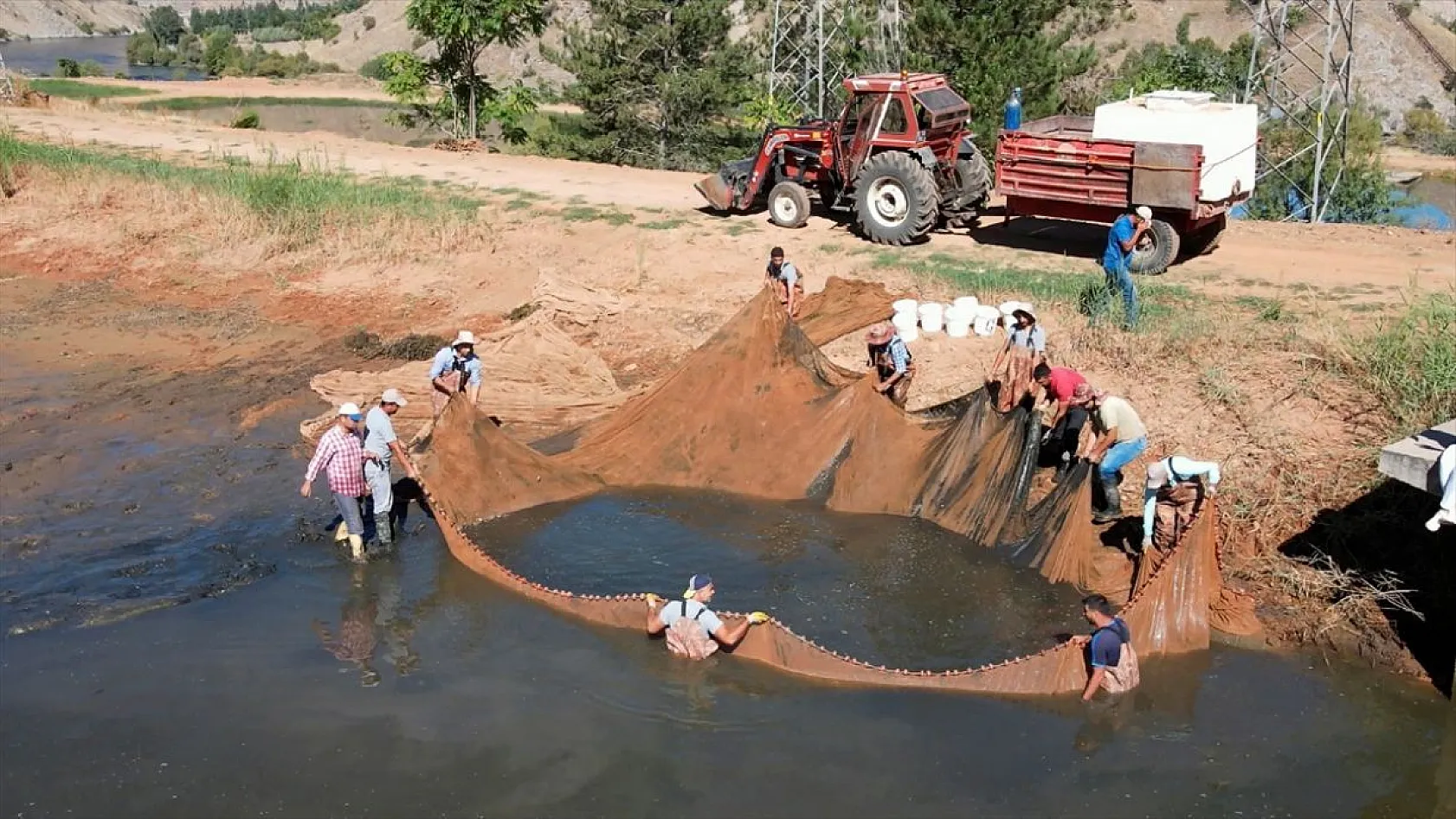 Elazığ'da üretilen yavru sazanla Doğu'daki su kaynakları balığa doyacak