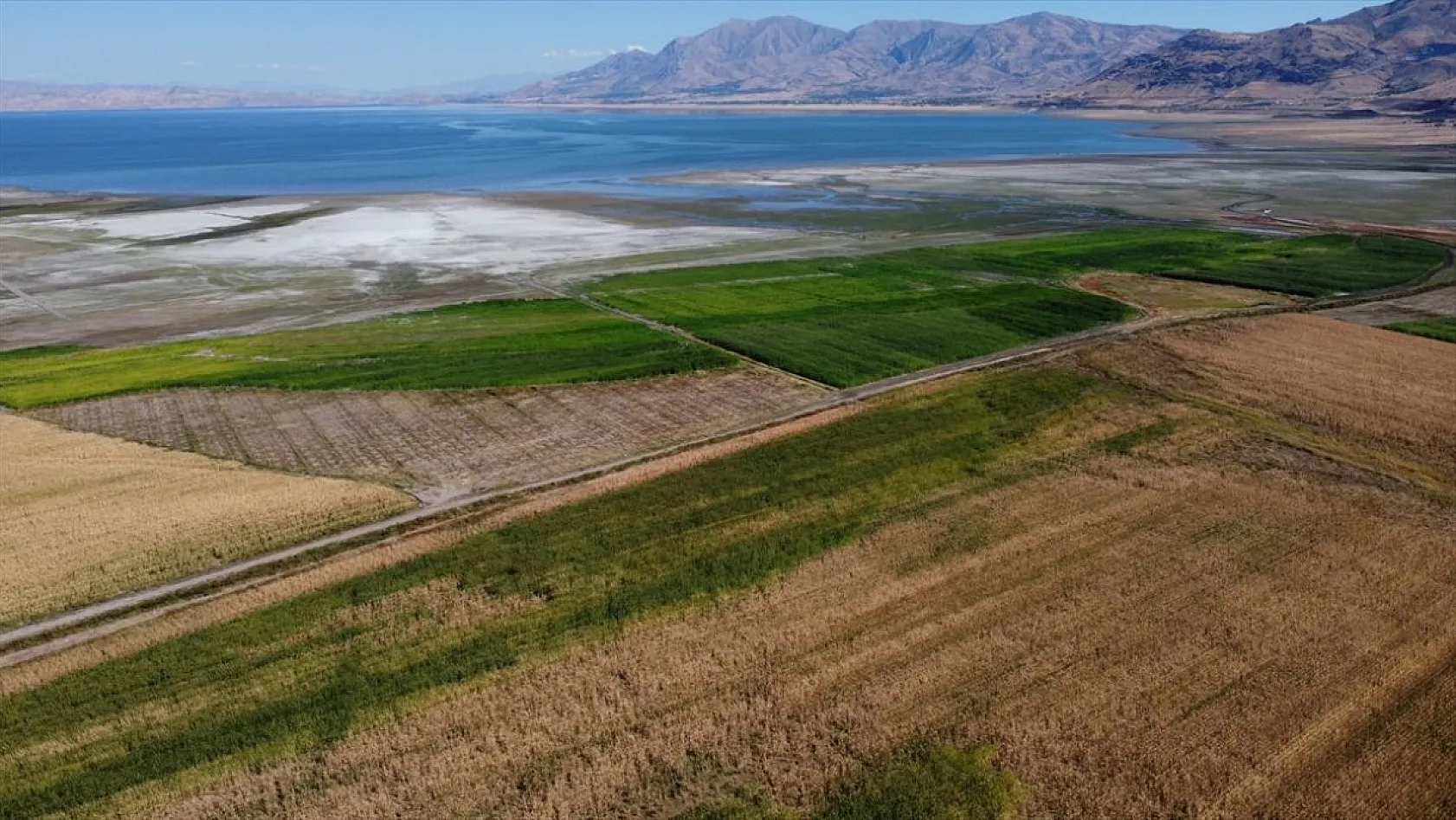 Keban Baraj Gölü'nde tarımsal üretim