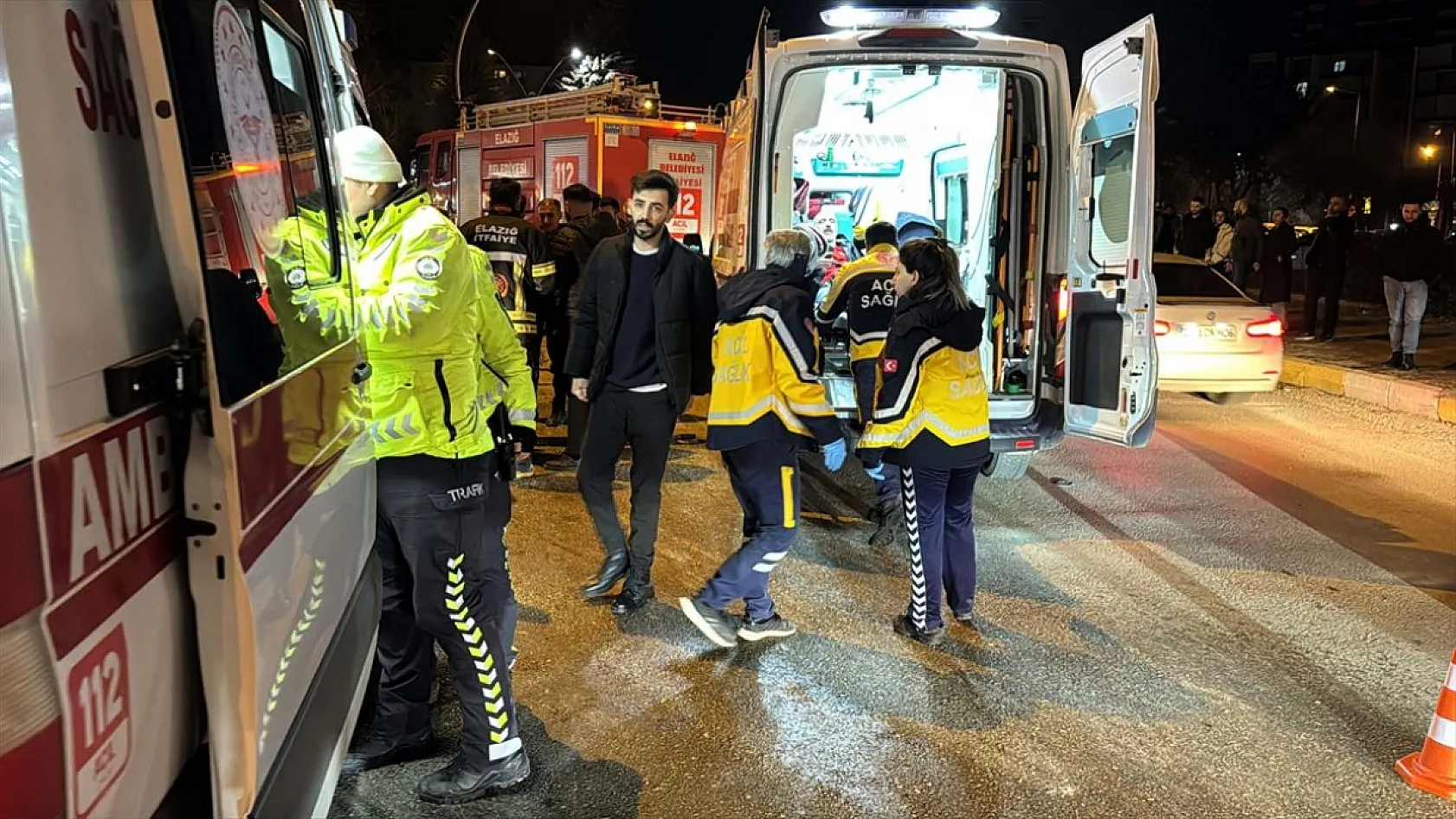 Hazardağlı Kavşağı'nda kaza