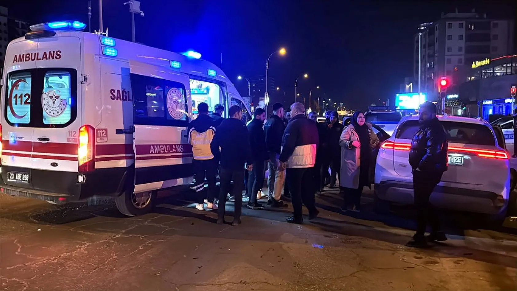 Hazardağlı Kavşağı'nda kaza